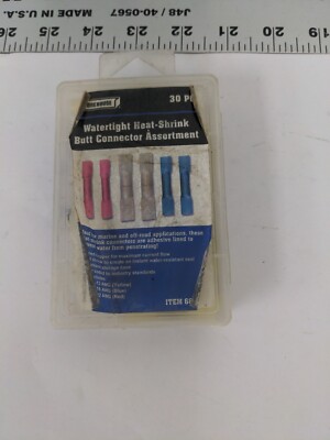 n.y.h..★  STOREHOUSE Watertight Heat-Shrink Butt Connector Assortment, 30