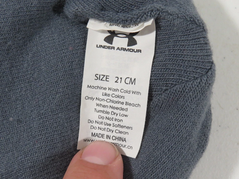 Gorro tejido invierno Under Armour Performance juvenil talla única rosa gris Foto 4 de 4