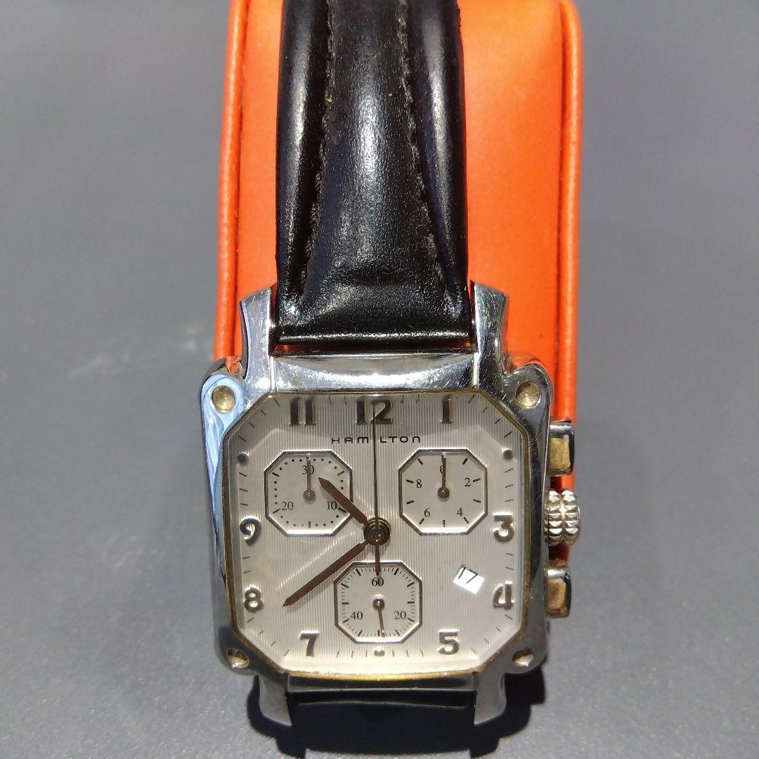 Hamilton H194120 Lloyd Chronograph Quartz Men's Watch Square Hamilton H194120 Lloyd Chronograph Quartz Men's Watch Square