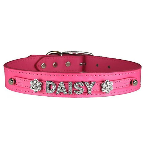 Leather Brothers Signature Leather Slider Dog Collar eBay