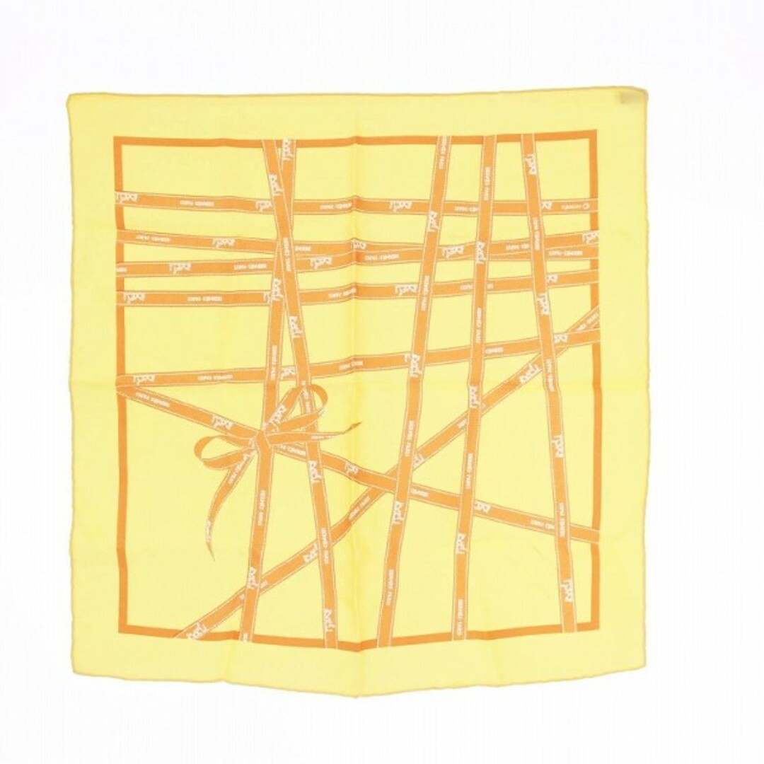 Hermes Carre45 Bulbuc Balladic Silk Scarf Handkerchief