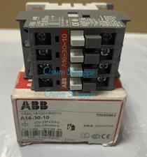 1PCS ABB A16-30-10 220V In Box Brand Contactor A163010 PLC Module