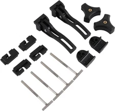 Tonneau Cover Clamp Kit for Hard Tri/Quad Fold Truck Bed w/ Bolts & Nuts