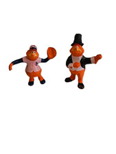 Vintage Montreal Expos Youppi! PVC Figurine Lot Rare MLB Mascot Set 2''