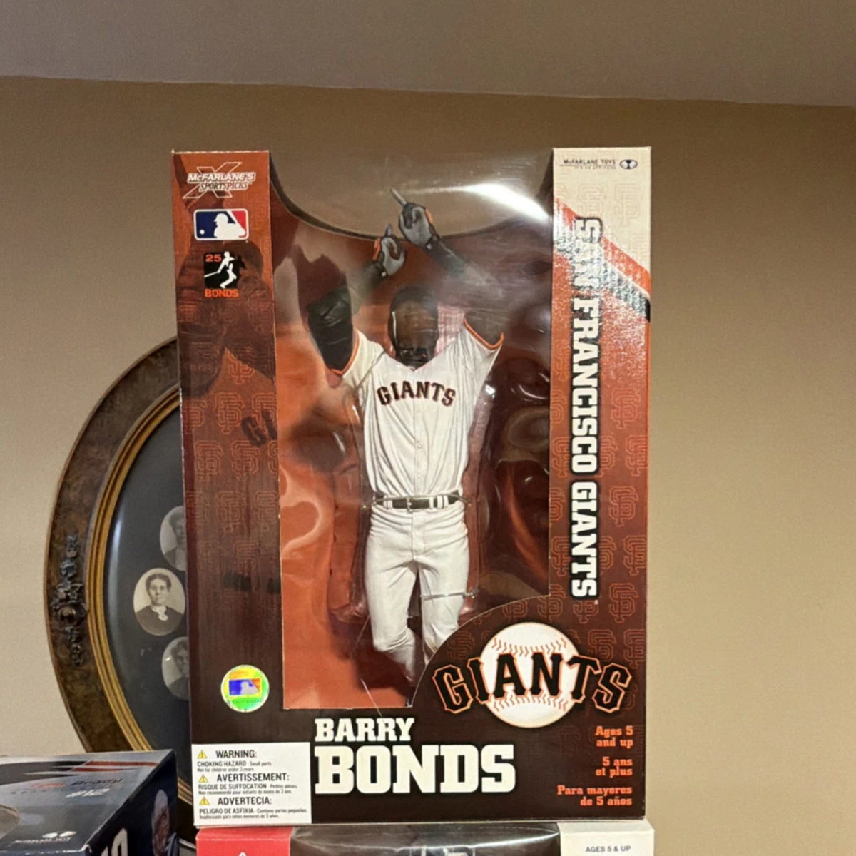 Barry Bonds フィギュア サンフランシスコ・ジャイアンツ サンフランシスコ・ジャイアンツ バリー・ボンズ 応援グッズ 2025/7/12
