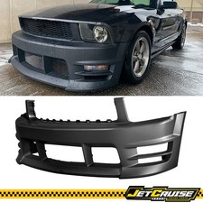 Fits 05-09 Ford Mustang V6 Racer Style Front Bumper Cover Conversion Bodykit Pp