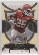 2015 Topps Supreme Gold 31/50 Jamaal Charles #7 7ba