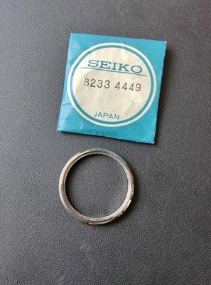 Vintage Uhr Seiko unbekanntes Modell Silber Lünette Teil 82334449