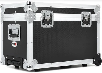 ProX T-UTIHW MK2 Rolling Utility 100 LP Vinyl Records Flight Case