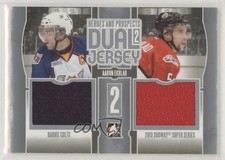 2013-14 ITG Heroes and Prospects Dual Jersey Silver /40 Aaron Ekblad #DJ-01 mq4