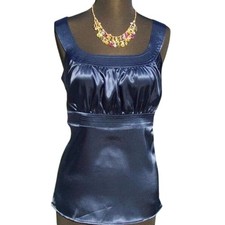 Cache Ruched Bust TRAPUNTO Stitch Cut In Sleeves Top New Poly Spandex NWT 78