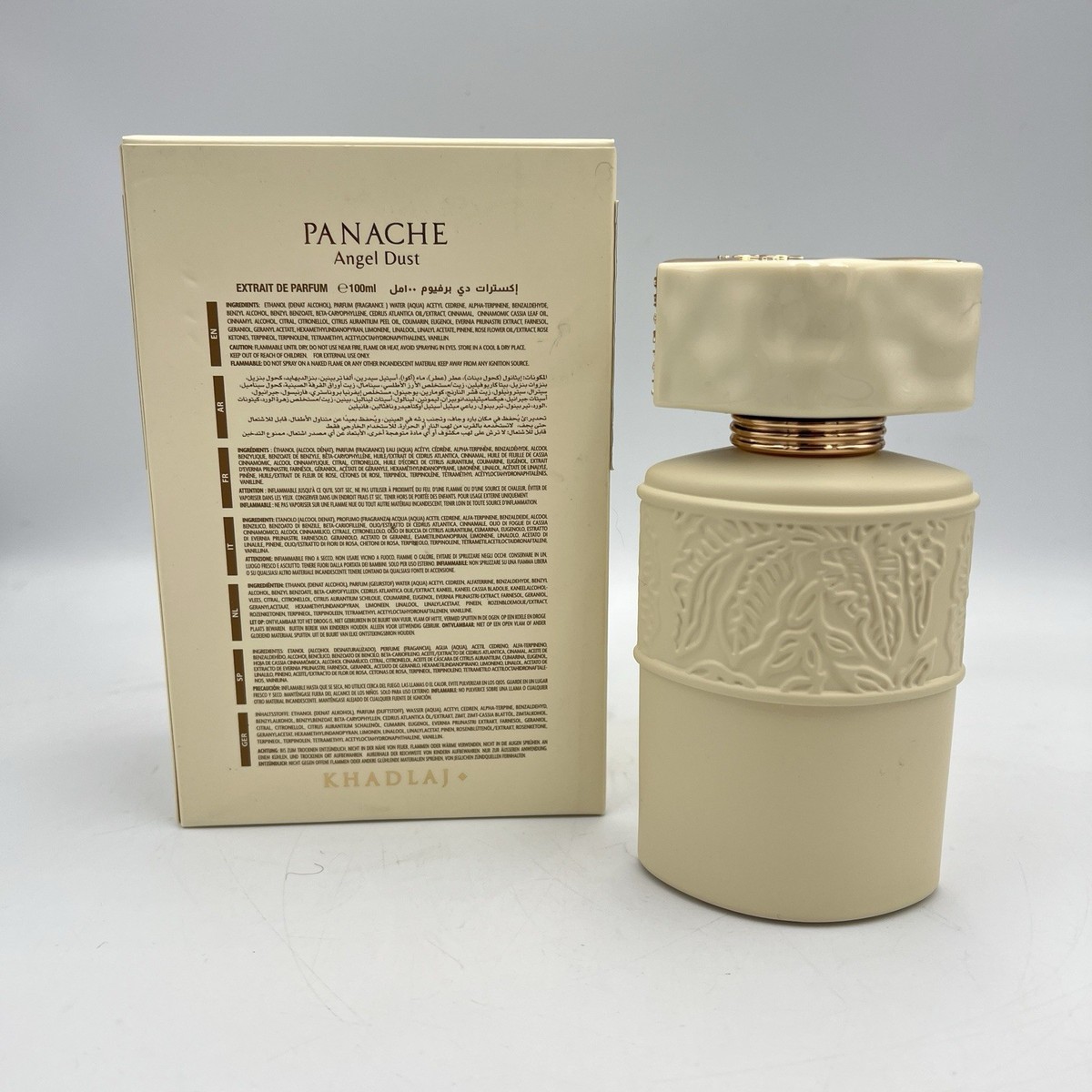 Khadlaj Panache Angel Dust Extract De Parfum Women 3.4 Oz | 100 Ml