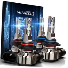 Bulbs Combo, 9005 9006 Fog Lights, 300 Super Brighter, 6500K Cool 9005 9006