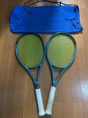 Wilson Ultra Tour 100cv V4.0 Tennis Rackets Set of 2 with Cases, Used