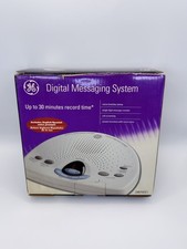 GE Digital Messaging System 29875GE1-B Voice Answering Machine WHITE ATLINKS USA