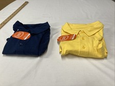 Wonder Nation 2 Pack Boy's Polo Shirt Size XL 14-16 Husky Short Sleeve NWT
