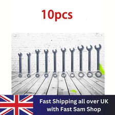Model Makers Mini Small Size Spanner Wrench Set Combination 4-11mm 10 pcs