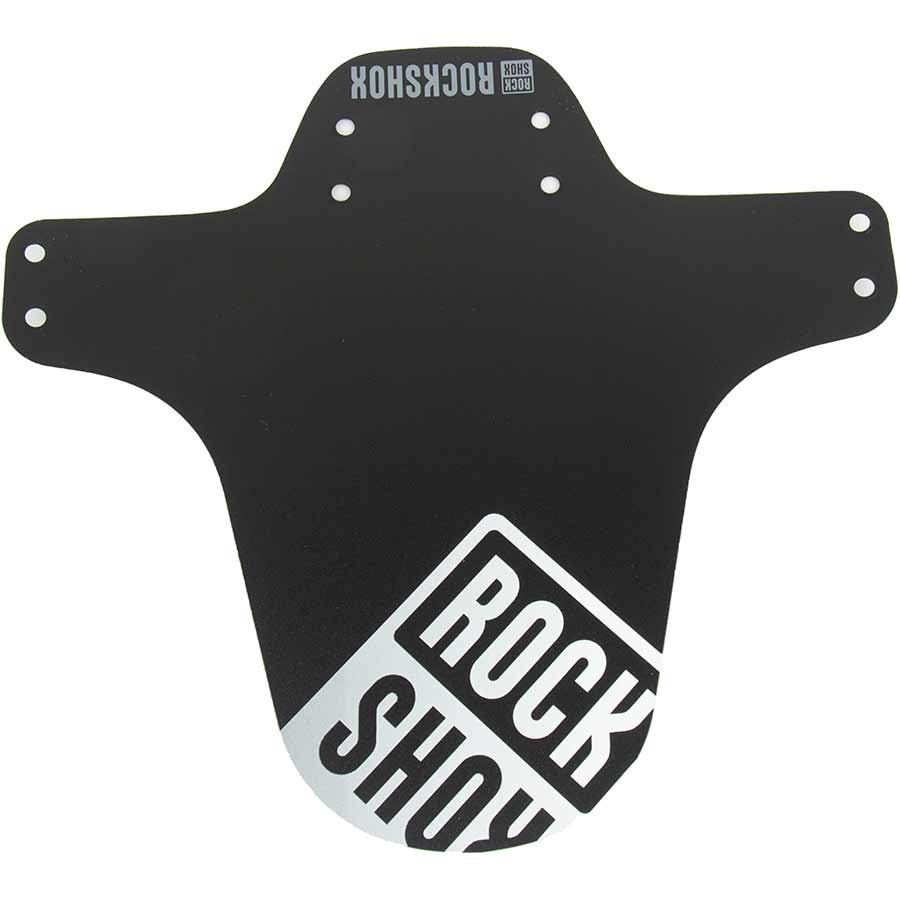 RockShox 26-29 SilverWhite Fade MTB Front Fender - Lightweight Plastic Zip 9190₽