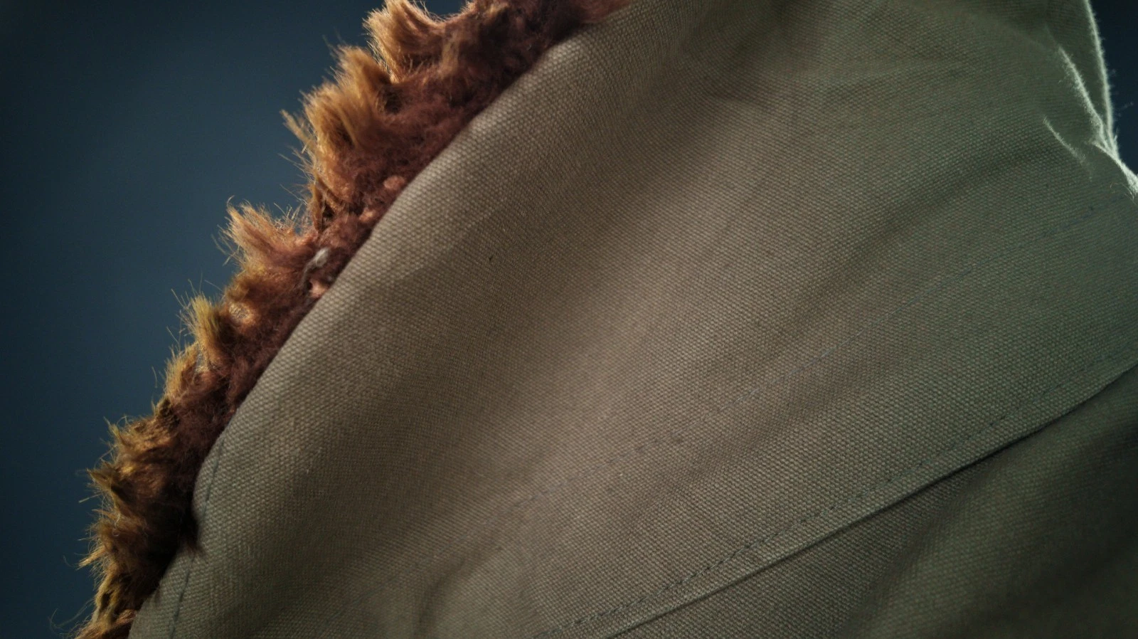 Vintage 1950s French ‘Canadienne’ Barnstormer Mackinaw Mouton Canvas Jacket “L” image 17