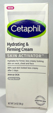 Cetaphil Skin Activator Hydrating Firming Cream For Face Neck Chest 3.4 oz