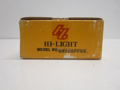 Hi-Light (GW208PPB8) Disc Harrow Bearing, New/Old Stock, Relubricatable, Qty 1