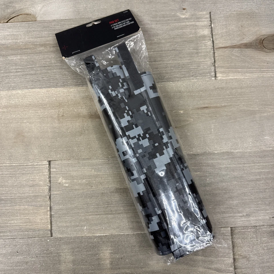 Black Ops Digital Camo Bicicleta MX Juego de 3 Piezas Almohadillas NUEVO Foto 2 de 4