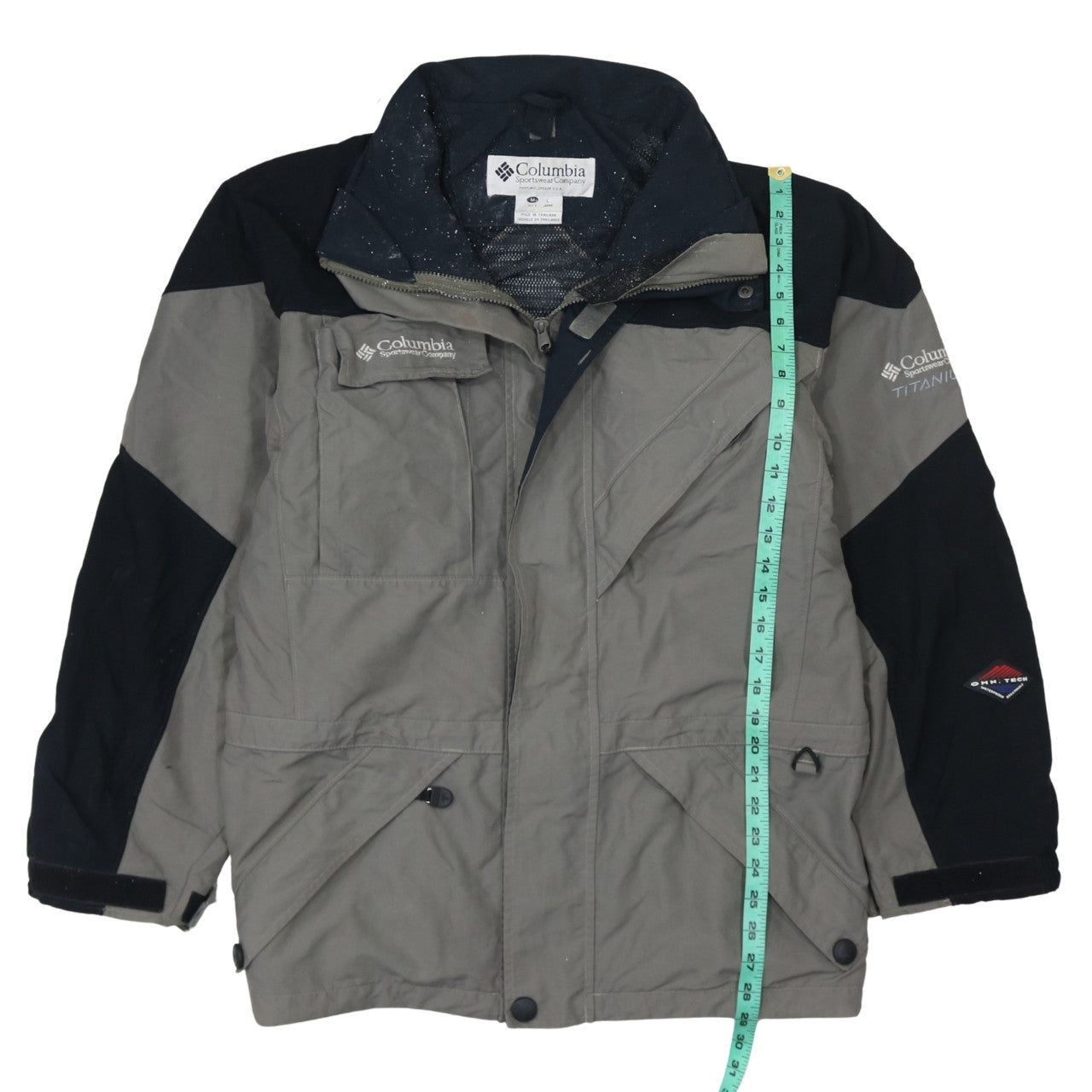 Columbia Grey Jacket Mens L image 6