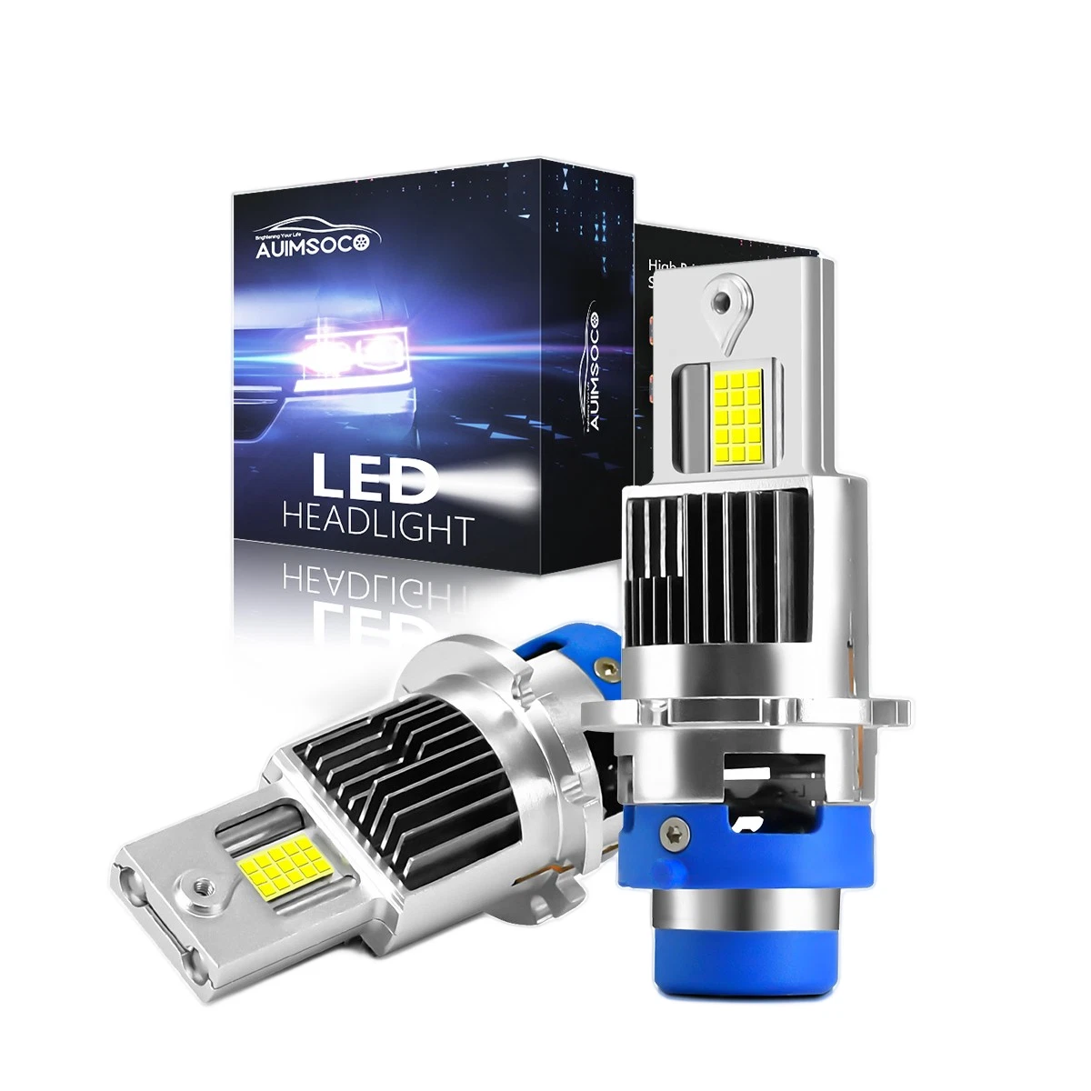 For Lexus IS300 2016 2x LED Headlight HID Replace Bulbs Hi/Lo Beam Super Bright