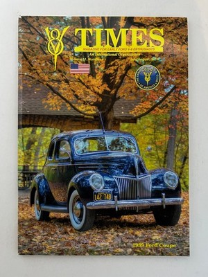 V8 TIMES Magazine July/August 2014 1939 Ford Coupe Automotive Classic