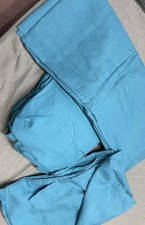 New Queen Bed Sheet Set Teal 2 Pillowcases Flat  Fitted Sheet Bamboo Blend