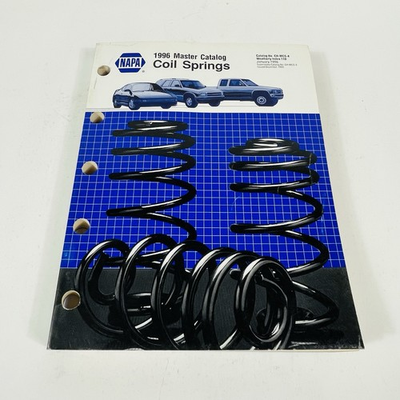 #ad Napa 1996 Coil Springs Master Catalog Import and Domestic $49.99