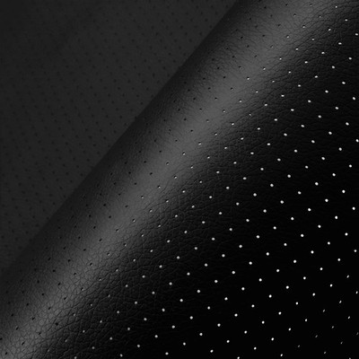 Leather Repair Patch, Breathable Perforated, 7.8x11.8 inch, Black - For Couch