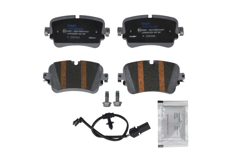 Für DELPHI HAMULCE LP5032EV BRAKE PADS REAR EV - Bild 6