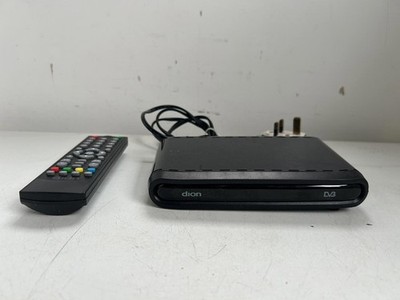Dion Freeview Set-Top TV-Box | STB1AW11 | Small Form Factor | SCART | Schwarz
