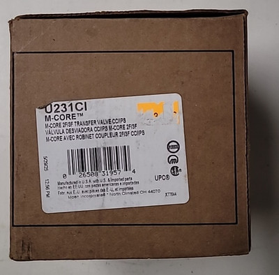 MOEN M-CORE U231CI Brass 1/2 in. 2 or 3 Function Transfer Valve with CC/IPS