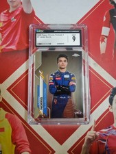 2020 Topps Chrome Formula 1 1st Edition Base Rookie Lando Norris CGC 9