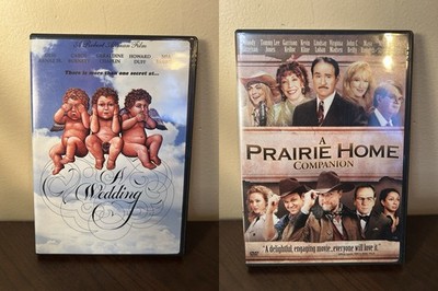 Robert Altman DVD Set/Bundle   A Wedding & Prairie Home Companion   RARE OOP