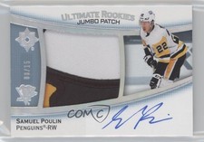 2022-23 Ultimate Collection Rookies 8/15 Samuel Poulin #172 Jumbo Patch Auto ry2