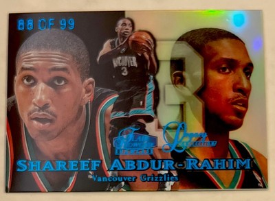 1998-99 Flair Showcase Shareef Abdur-Rahim Legacy Collection Very Rare #88 of 99