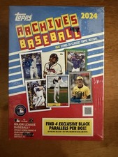 👉2024 Topps Archives Baseball 7-Pack Blaster Box SEALED 🔥