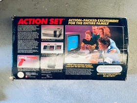 Nintendo nes console boxed - Action set