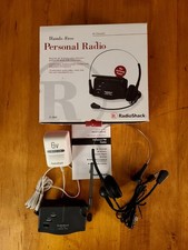Vintage Radio Shack 21-1840 Personal 14 Channel Hands Free Retro Two Way Radio