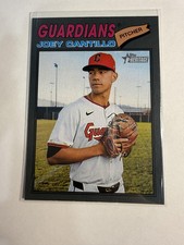 2026 Topps Heritage #251 Joey Cantillo Gray Border