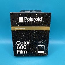 NEW Polaroid Originals Color 600 Instant Film- Gold Dust Edition 07/19 Prod
