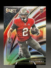 2025 Panini Select Club Level Silver Prizm Emeka Egbuka #237 Rookie RC Bucs