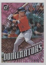 2019 Panini Donruss Dominators Pink Firework Alex Bregman #D6 1u6