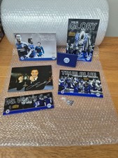 New Chelsea FC Football Club TRUE BLUE Pin Badge & Season Ticket Wallet 06/07