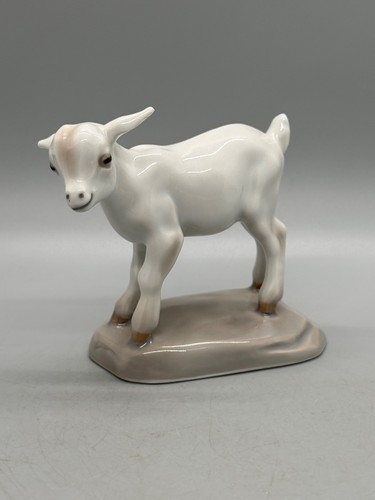 BING & GRONDAHL Porcelain Baby Goat Figurine COPENHAGEN PORCELAIN 1991 RARE