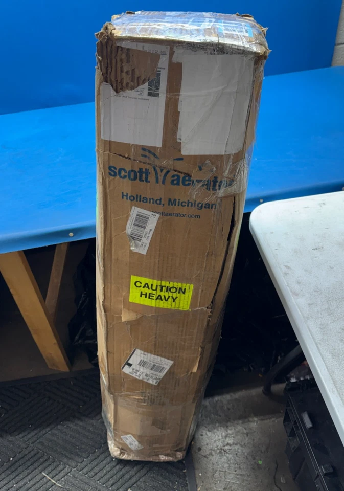 Scott Aerator Aquasweep TM 3/4HP 115V 50' Dock Mount Water Muck Agitator Blower - Image 3 of 4