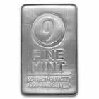50 oz Cast-Poured Silver Bar - 9Fine Mint